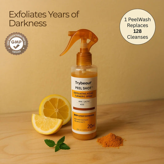 Turmeric + Kojic Acid: Fade Dark Spots Fast