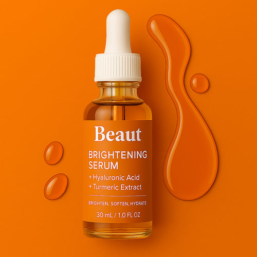 Turmeric + Hyaluronic Acid: Brightening Serum for Soft, Even Skin